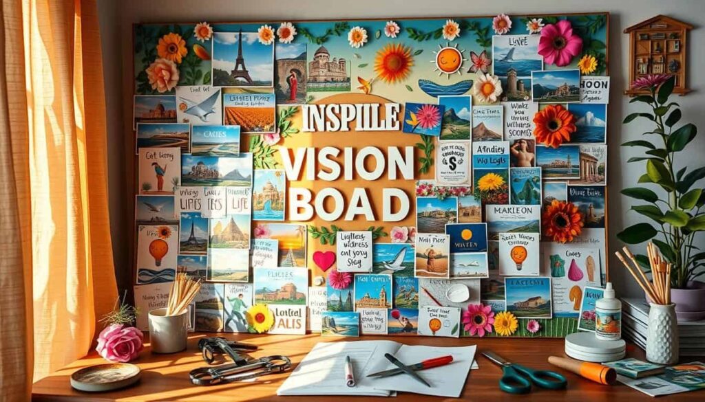 manifesting vision board manifesting vision board