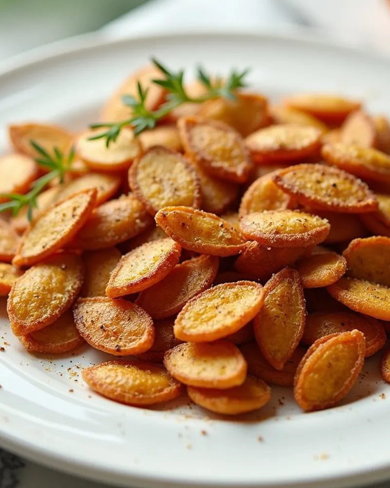 Air Fryer Pumpkin Seeds (Spiced)