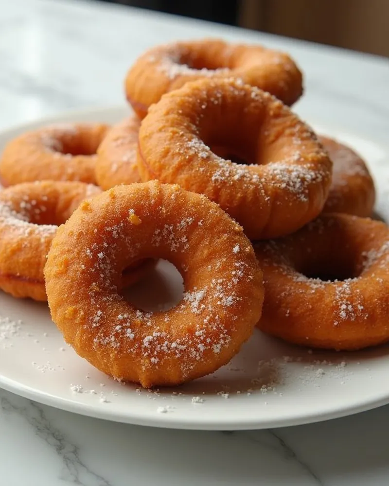 Air Fryer Pumpkin Spice Donuts