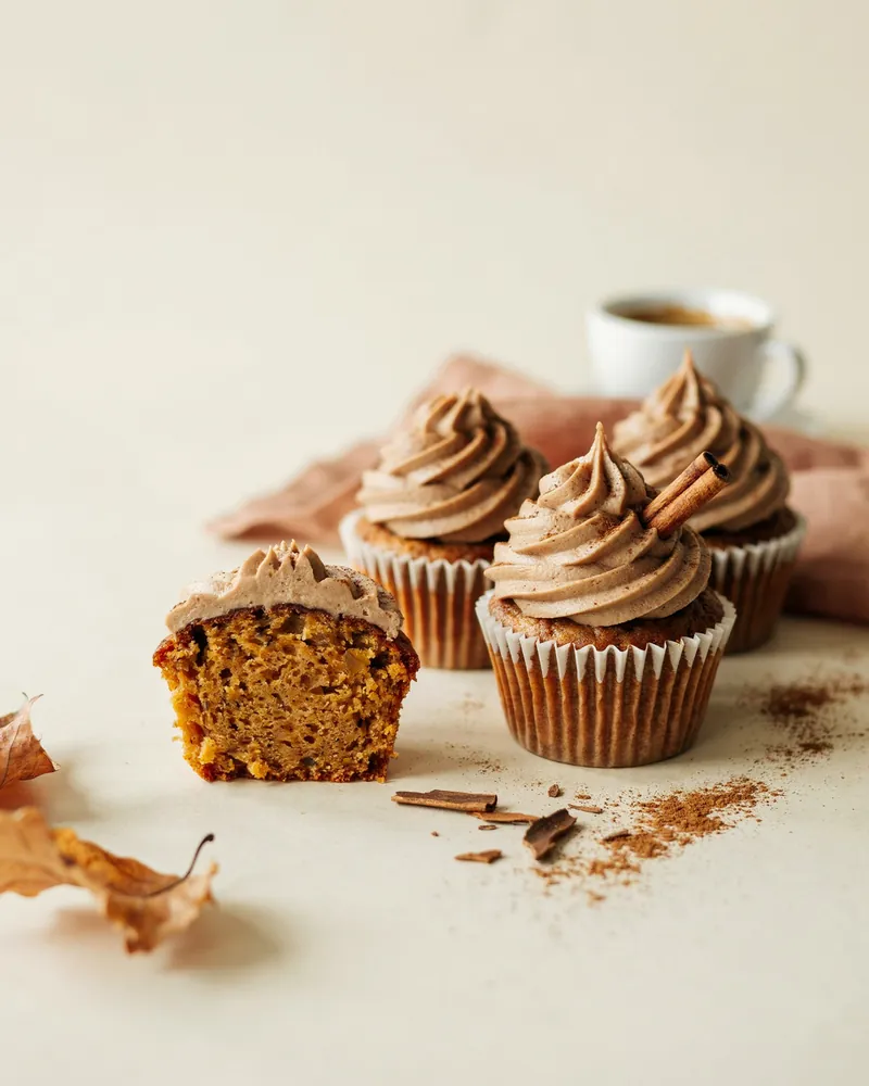 Pumpkin Spice Latte Cupcakes