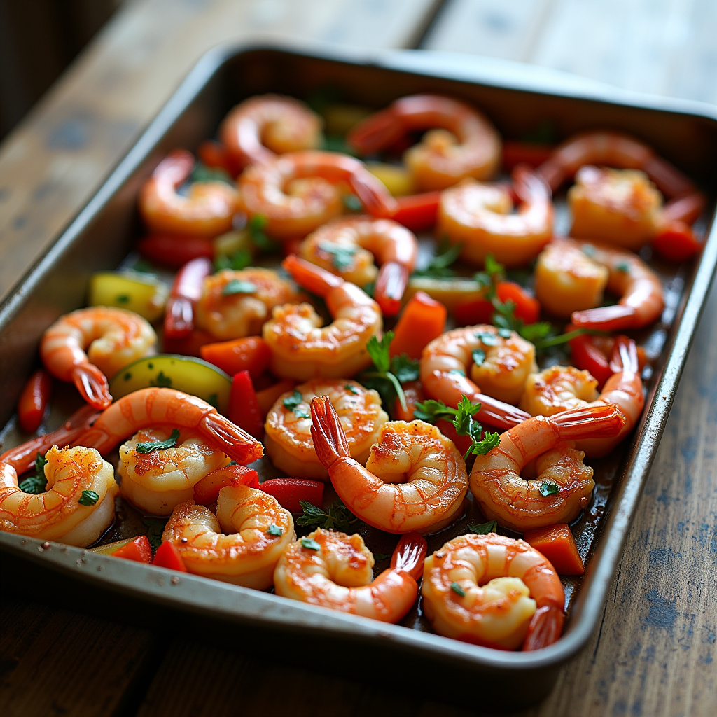 Sheet Pan Shrimp and Veggies