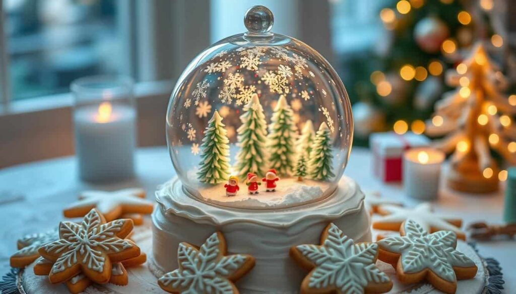 snow globe cakes snow globe cakes