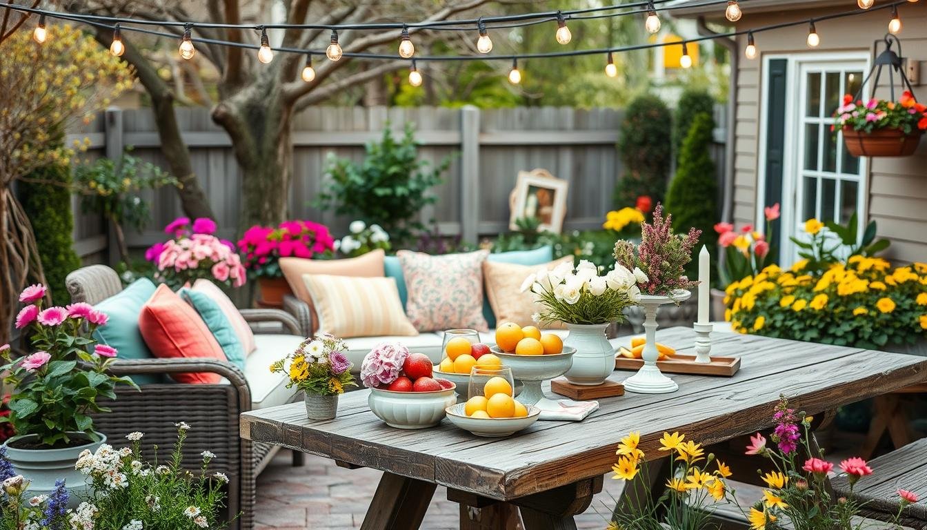 Outdoor Spring Home Decor: How to Create a Cozy Backyard Escape
