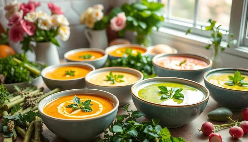 spring-inspired soups spring-inspired soups