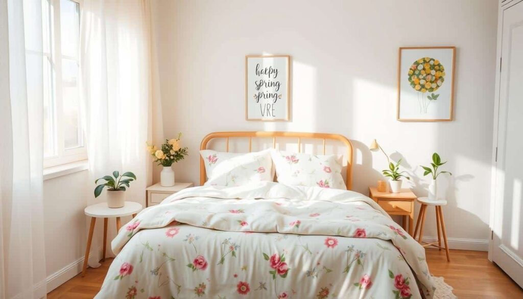 spring-themed bedroom decor spring-themed bedroom decor