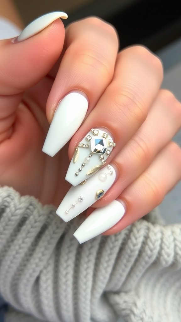 15 Stunning White Nail Designs You Must Try