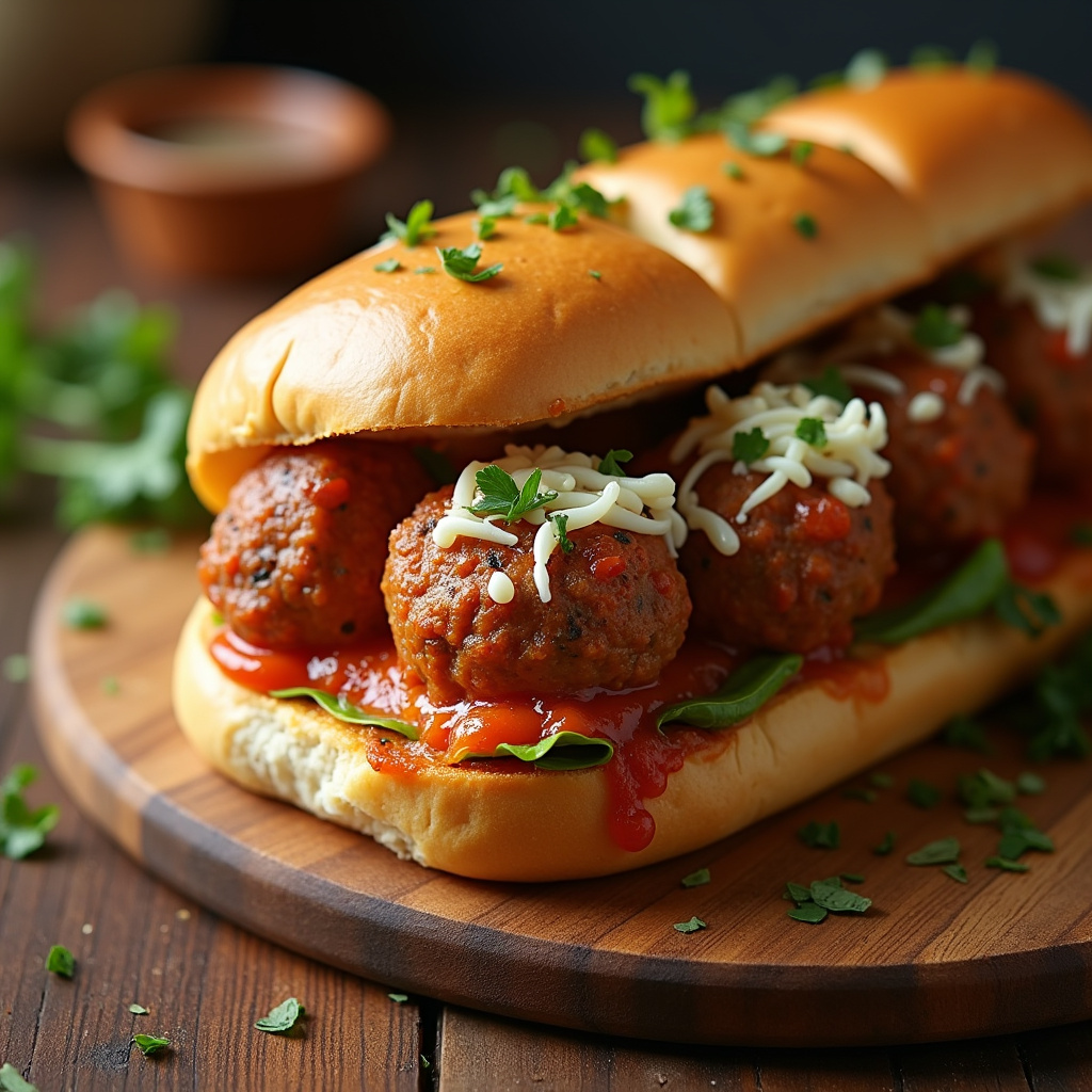 Turkey Meatball Subs