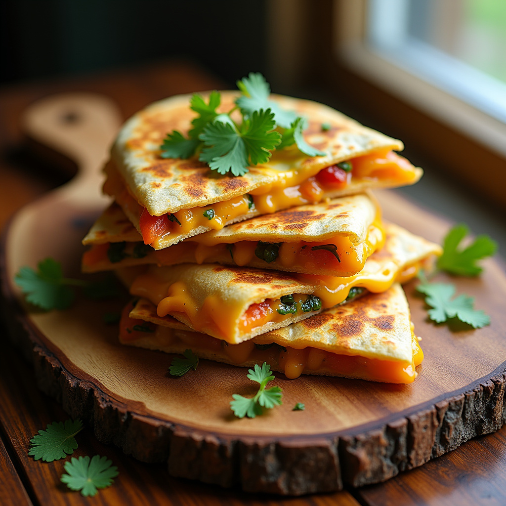 Vegetarian Quesadillas
